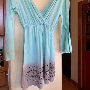 Pink Lotus Beach Coverup or lounge shirt